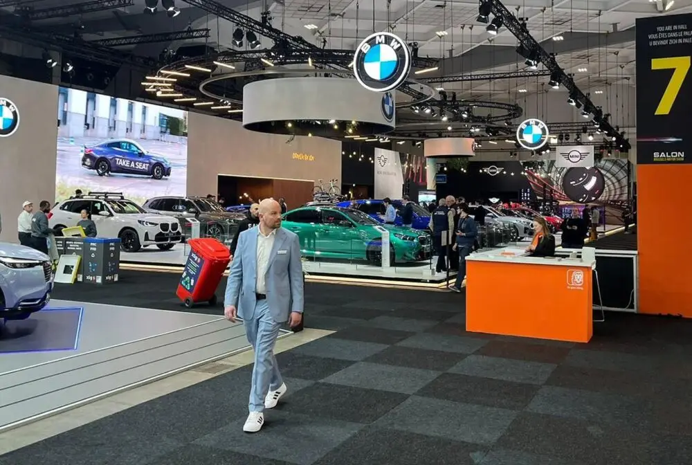 Explore BMW & Mini at a modern Barcelona showroom—perfect venue for corporate events with MIT Creators, your expert DMC in Spain